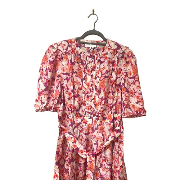 Ba&sh Rose Diamond Mini Dress in Fuchsia (L/3) - Picture 7 of 12